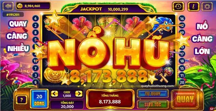 Trò Chơi Nổ Hũ Vũ Trụ Tại SolarBet: Cơ Hội Đổi Đời Ngay